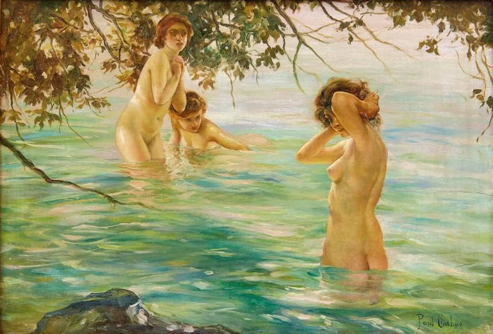 Paul Émile Chabas - 101, Tre Bellezze al Bagno